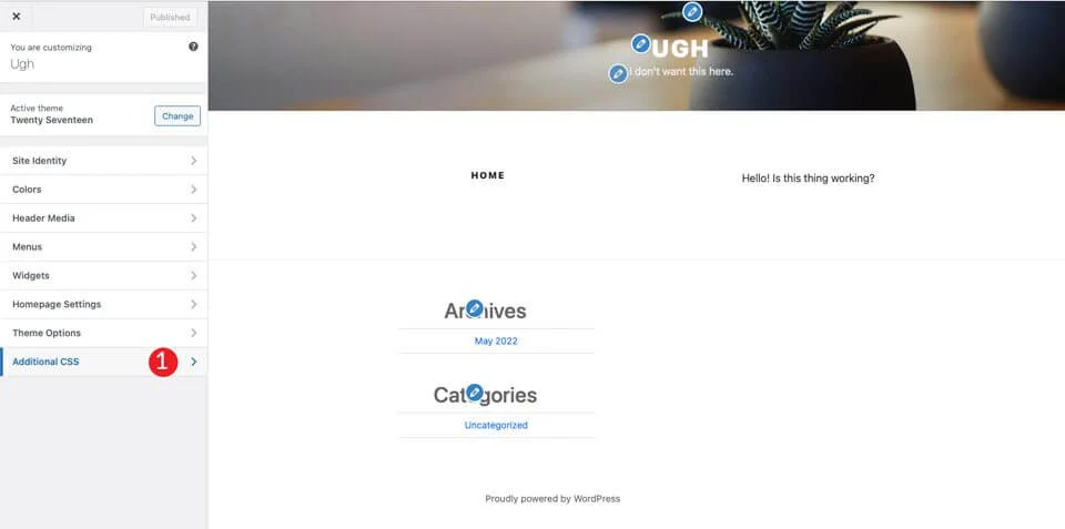 Wartung von WordPress-Websites Webserve