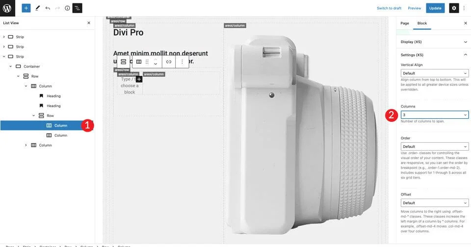 Umsatz-Website